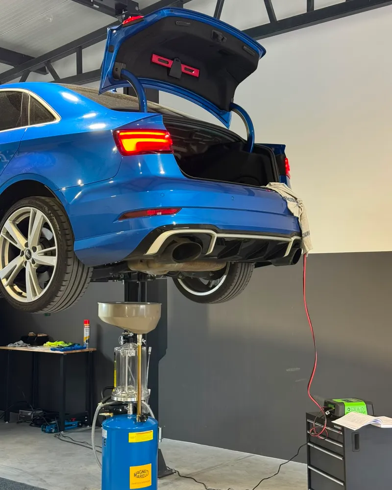 2018 Audi RS3 - servis DSG a Haldex 6